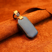 Load image into Gallery viewer, For Kia Car Cowhide Leather Key Protective Cover Key Case, Square Version, For Kia, Square Version