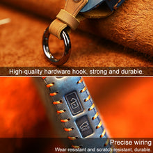 Load image into Gallery viewer, For Kia Car Cowhide Leather Key Protective Cover Key Case, Square Version, For Kia, Square Version