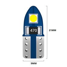 Load image into Gallery viewer, 20pcs T10 3030-2SMD Car White Light LED Clearance Light Lamp, T10 3030-2SMD