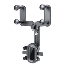 Load image into Gallery viewer, Snap-on Rearview Mirror Car Phone Holder In-Car Navigation Bracket, Snap-on Rearview Mirror Phone Holder