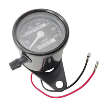 Load image into Gallery viewer, Motorcycle Retro Modified Odometer Speedometer Kilometer, Speedometer Kilometer (Black), Speedometer Kilometer (Silver)