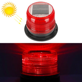 Car Solar Charging Warning Light, Round Red, Round White, Round Yellow