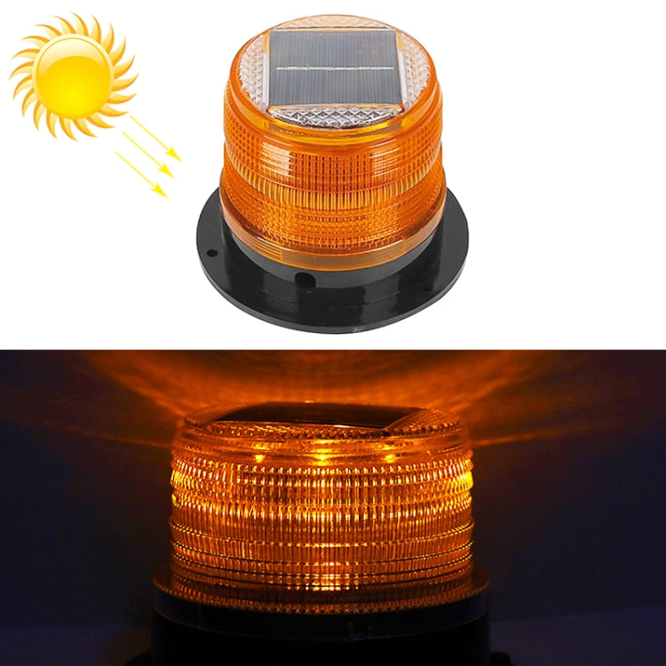Car Solar Charging Warning Light, Round Red, Round White, Round Yellow
