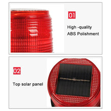 Load image into Gallery viewer, Car Solar Charging Warning Light, Round Red, Round White, Round Yellow