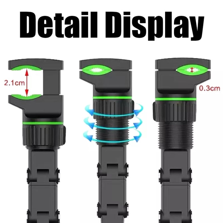 3rd Generation Multifunctional Car Rearview Mirror Rear Seat Mobile Phone Holder, 3rd Generation (Green), 3rd Generation (Grey)