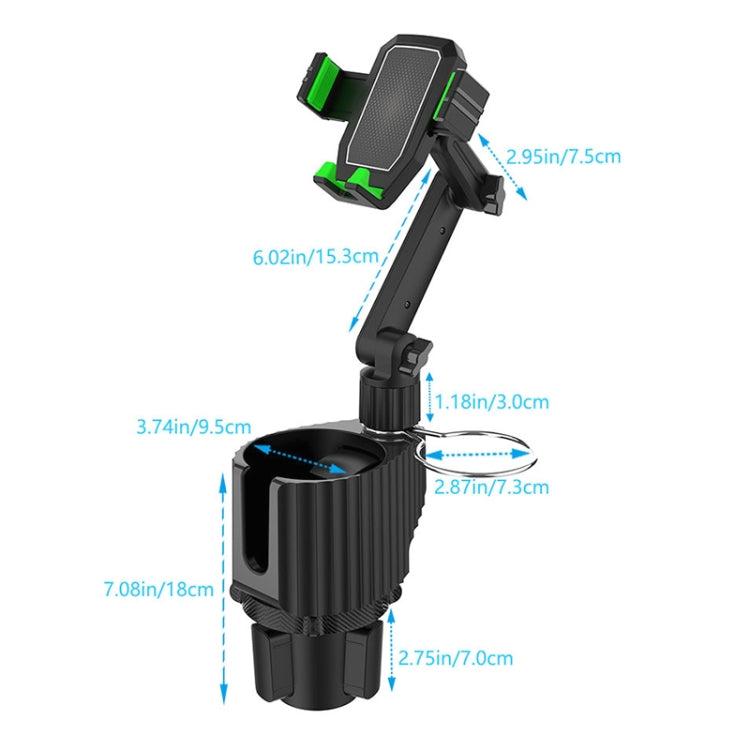 Car Beverage Rack Water Cup Mobile Phone Holder, Water Cup Mobile Phone Holder