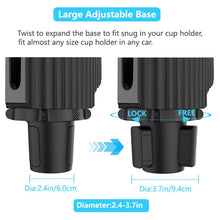Load image into Gallery viewer, Car Beverage Rack Water Cup Mobile Phone Holder, Water Cup Mobile Phone Holder