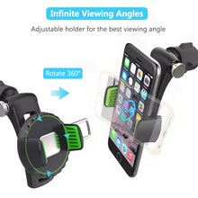 Load image into Gallery viewer, Multifunctional Car Air Conditioner Air Outlet Phone Holder, Air Outlet (Black), Air Outlet (Green)