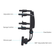 Load image into Gallery viewer, Carbon Fiber Strong Magnet Car Rear Mirror Navigation Phone Holder, Carbon Fiber