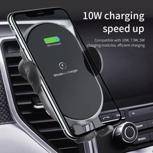 Load image into Gallery viewer, Car Smart Wireless Charger Phone Holder, Smart Wireless Charger