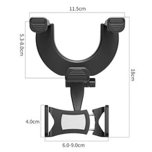 Load image into Gallery viewer, Car Rearview Mirror Phone Holder Universal Navigation Bracket, Rearview Mirror Phone Holder