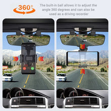 Load image into Gallery viewer, Car Rearview Mirror Phone Holder Universal Navigation Bracket, Rearview Mirror Phone Holder