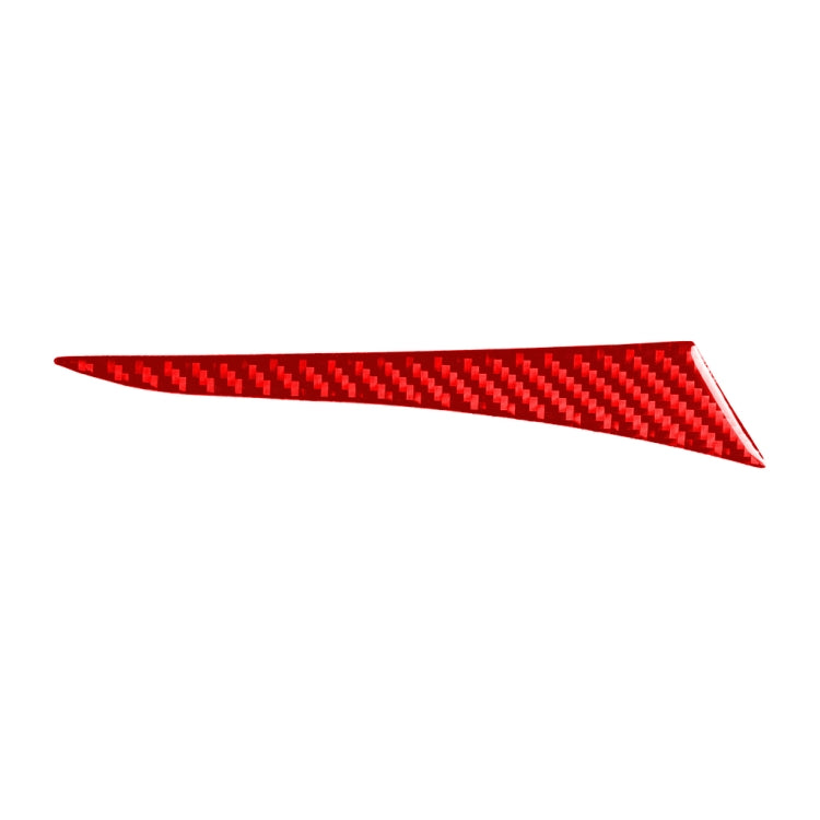 Car Carbon Fiber Dashboard Left Side Decorative Sticker for Infiniti Q50 2014-2020, Right Drive, Dashboard Left Side, Right Drive