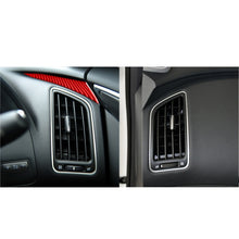 Load image into Gallery viewer, Car Carbon Fiber Dashboard Left Side Decorative Sticker for Infiniti Q50 2014-2020, Right Drive, Dashboard Left Side, Right Drive