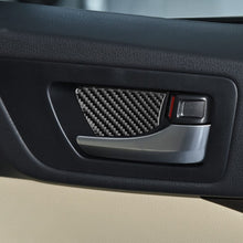 Load image into Gallery viewer, Car Carbon Fiber Inside Door Bowl Decorative Sticker for Toyota Highlander 2014-2019, Left Drive, Inside Door Bowl