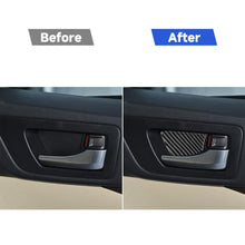 Load image into Gallery viewer, Car Carbon Fiber Inside Door Bowl Decorative Sticker for Toyota Highlander 2014-2019, Left Drive, Inside Door Bowl