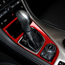 Load image into Gallery viewer, Car Carbon Fiber Gear Panel Decorative Sticker for Infiniti Q50 2014-2020, Left Drive, Gear Panel, Left Drive