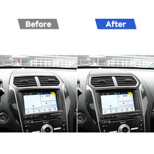 Load image into Gallery viewer, Car Carbon Fiber Navigation Panel Decorative Sticker for Ford Explorer 2016-2019, Left Drive, Navigation Panel