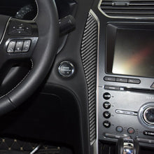 Load image into Gallery viewer, Car Carbon Fiber Central Control Decorative Sticker for Ford Explorer 2013-2019, Left Drive, Central Control