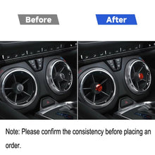 Load image into Gallery viewer, Car Carbon Fiber Air Outlet Decorative Sticker for Chevrolet Camaro 2017-2019, Left and Right Drive Universal, Air Outlet