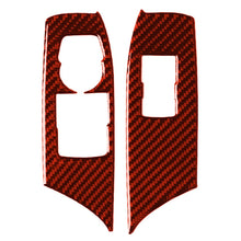 Load image into Gallery viewer, Car Carbon Fiber Window Lift Panel Decorative Sticker for Chevrolet Camaro 2017-2019, Left Drive, Window Lift Panel