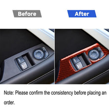 Load image into Gallery viewer, Car Carbon Fiber Window Lift Panel Decorative Sticker for Chevrolet Camaro 2017-2019, Left Drive, Window Lift Panel