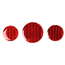 Load image into Gallery viewer, Car Carbon Fiber Multimedia Knob Decorative Sticker for BMW Mini F55 F56 F60, Left and Right Drive Universal, Multimedia Knob