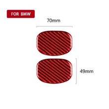 Load image into Gallery viewer, Car Carbon Fiber Seat Back Handle Decorative Sticker for BMW Mini One Cooper F55 F56, Left and Right Drive Universal, Seat Back Handle