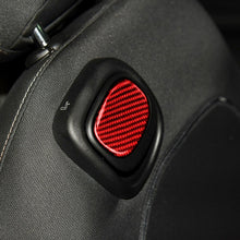Load image into Gallery viewer, Car Carbon Fiber Seat Back Handle Decorative Sticker for BMW Mini One Cooper F55 F56, Left and Right Drive Universal, Seat Back Handle