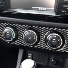 Load image into Gallery viewer, Car Carbon Fiber Air Conditioning Switch Panel Decorative Sticker for Toyota Corolla / Levin 2014-2018, Right Drive, Air Conditioning Switch Panel, Right Drive