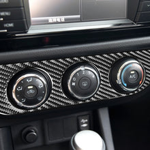 Load image into Gallery viewer, Car Carbon Fiber Air Conditioning Switch Panel Decorative Sticker for Toyota Corolla / Levin 2014-2018, Left Drive, Air Conditioning Switch Panel, Left Drive