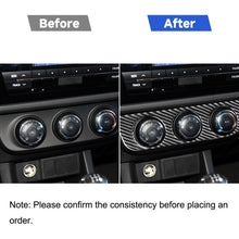 Load image into Gallery viewer, Car Carbon Fiber Air Conditioning Switch Panel Decorative Sticker for Toyota Corolla / Levin 2014-2018, Left Drive, Air Conditioning Switch Panel, Left Drive
