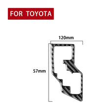 Load image into Gallery viewer, Car Carbon Fiber Gear Decorative Sticker for Toyota Corolla / Levin 2014-2018, Right Drive, Gear, Right Drive