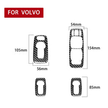 Load image into Gallery viewer, 4 in 1 Car Carbon Fiber Door Set B Decorative Sticker for Volvo XC90 2003-2014, Right Drive, Door Set B, Right Drive
