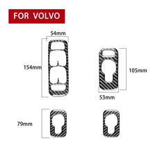 Load image into Gallery viewer, Car Carbon Fiber Window Lift A Decorative Sticker for Volvo XC90 2003-2007, Left Drive, Window Lift A, Left Drive
