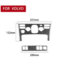 Load image into Gallery viewer, Car Carbon Fiber Air Conditioning Panel A Decorative Sticker for Volvo XC90 2003-2014, Left and Right Drive Universal, Air Conditioning Panel A