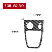 Load image into Gallery viewer, Car Carbon Fiber Headlight Control Decorative Sticker for Volvo XC90 2003-2014, Left and Right Drive Universal, Headlight Control