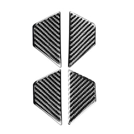 Car Carbon Fiber Inner Door Bowl Decorative Sticker for Audi A6L / A7 2019-, Left and Right Drive Universal, Inner Door Bowl