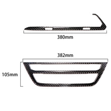 Load image into Gallery viewer, 2 in 1 Car Carbon Fiber Air Conditioner CD Control Panel M Performance Decorative Sticker for BMW G01 X3 2018-2020 / G02 X4 2019-2020, Left Drive, 2 in 1 Air Conditioner CD Control Panel