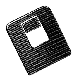 Car Carbon Fiber Storage Box Panel Solid Color Decorative Sticker for BMW G01 X3 2018-2020 / G02 X4 2019-2020, Left and Right Drive Universal, Storage Box Panel Solid Color