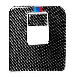Car Carbon Fiber Storage Box Panel 3-color Decorative Sticker for BMW G01 X3 2018-2020 / G02 X4 2019-2020, Left and Right Drive Universal, Storage Box Panel 3-color