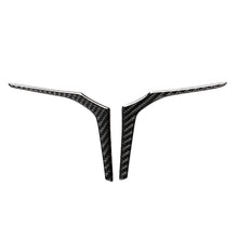 Load image into Gallery viewer, 2 in 1 Car Carbon Fiber Steering Wheel Below Decorative Sticker for BMW G01 X3 2018-2020 / G02 X4 2019-2020, Left and Right Drive Universal, Steering Wheel Below