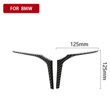 Load image into Gallery viewer, 2 in 1 Car Carbon Fiber Steering Wheel Below Decorative Sticker for BMW G01 X3 2018-2020 / G02 X4 2019-2020, Left and Right Drive Universal, Steering Wheel Below