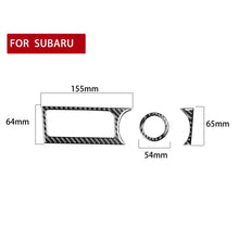Load image into Gallery viewer, 3 in 1 Car Carbon Fiber Storage Box A Decorative Sticker for Subaru BRZ / Toyota 86 2017-2019, Right Drive, Storage Box A, Right Drive