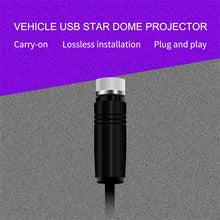 Load image into Gallery viewer, Car USB Star Dome Projector Hose Light, Constantly Bright Version, Constantly Bright(Purple Blue)