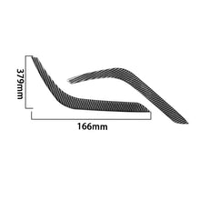 Load image into Gallery viewer, 2 PCS / Set Carbon Fiber Car Headlight Eyebrow Decorative Sticker for Toyota Tundra 2014-2018, Left Right Driving, Headlight Eyebrow
