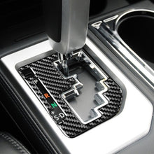 Load image into Gallery viewer, Carbon Fiber Car Gear Indicator Decorative Sticker for Toyota Tundra 2014-2018, Left Right Driving Universal, Gear Indicator