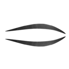Load image into Gallery viewer, 2 PCS / Set Carbon Fiber Car Lamp Eyebrow Decorative Sticker for Infiniti Q50 2014-2019, Drop Glue Version, For Infiniti Q50 2014-2019