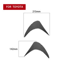Load image into Gallery viewer, 2 PCS / Set Carbon Fiber Car Front Lamp Eyebrow Decorative Sticker for Toyota GT86 / Subaru BRZ 2012-2016, Drop Glue Version, For Toyota GT86 2012-2016,Front