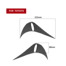 Load image into Gallery viewer, 2 PCS / Set Carbon Fiber Car Back Lamp Eyebrow Decorative Sticker for Toyota GT86 / Subaru BRZ 2012-2016, Drop Glue Version, For Toyota GT86 2012-2016,Back